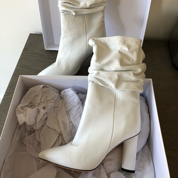 IRO SHONEL WHITE ANKLE BOOTS SIZE 39 BRAND NEW - Picture 3 of 5